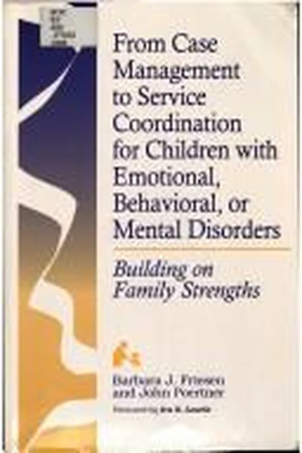 Capa de From case management to service coordination for children with emotional, behavioral, or mental disorders