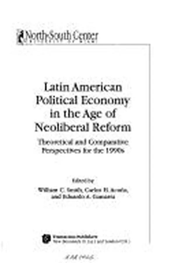Capa de Latin American political economy in the age of neoliberal reform