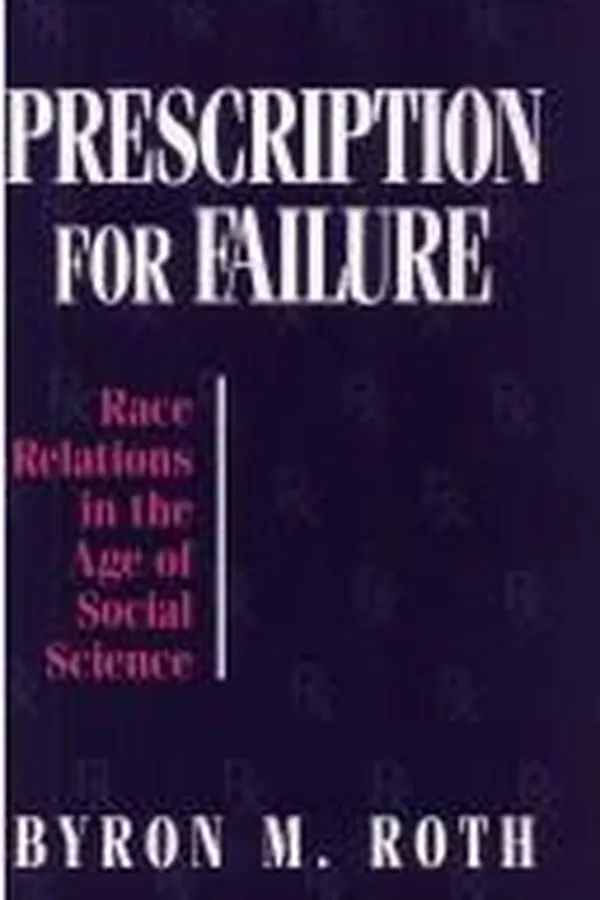 Capa de Prescription for failure