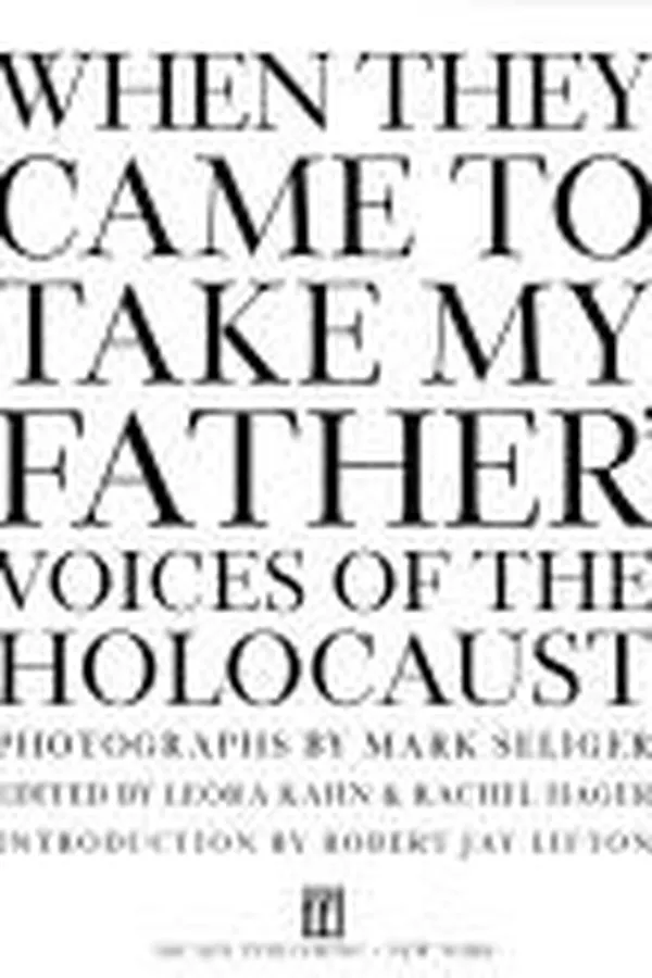 Capa de "When they came to take my father"