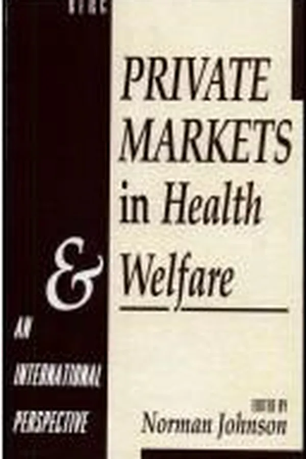 Capa de Private markets in health and welfare
