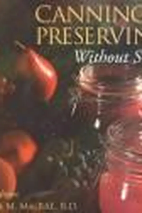 Capa de Canning and preserving without sugar