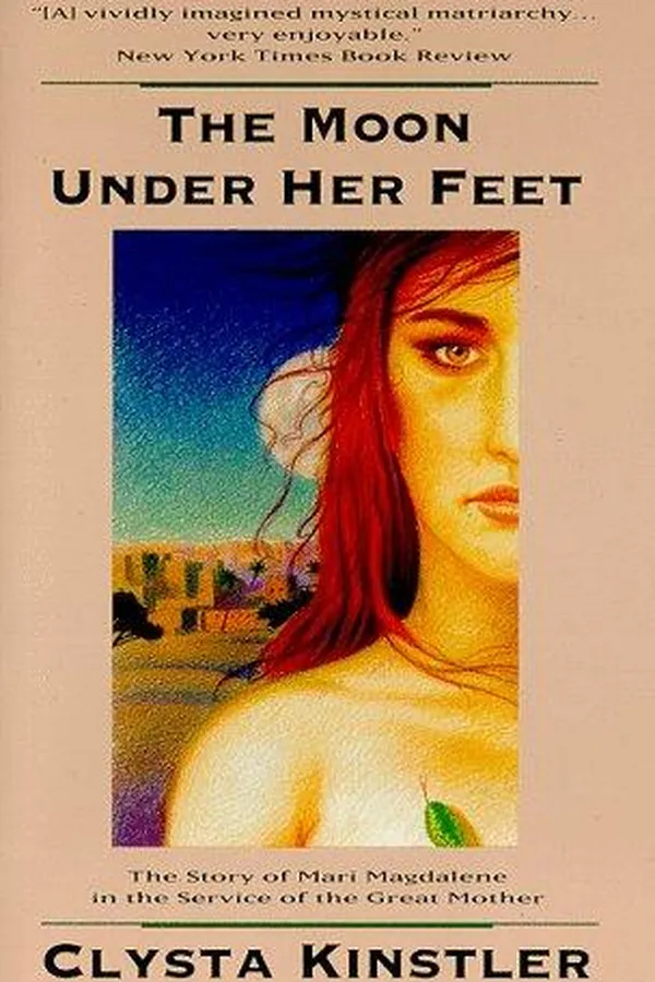 Capa de The moon under her feet