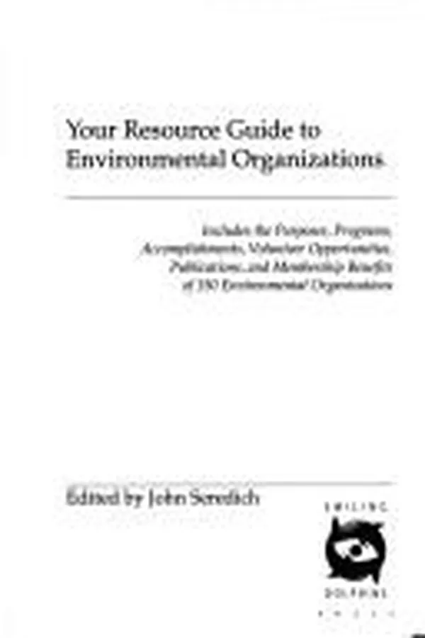 Capa de Your resource guide to environmental organizations