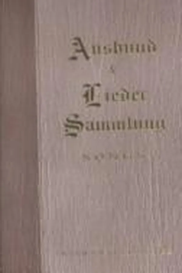 Capa de Ausbund & Lieder Sammlung Songs With Shaped Notes