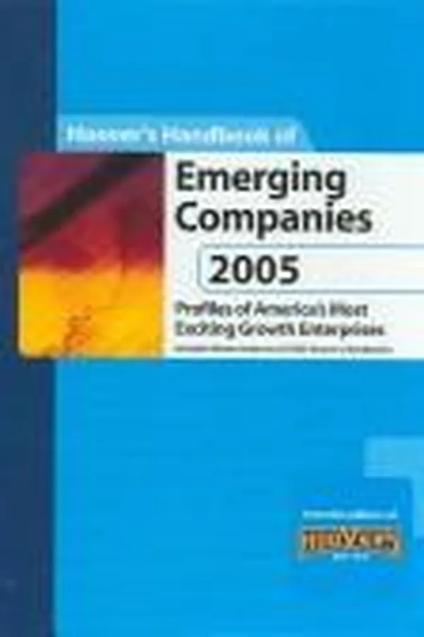 Capa de Hoover's handbook of emerging companies 2005