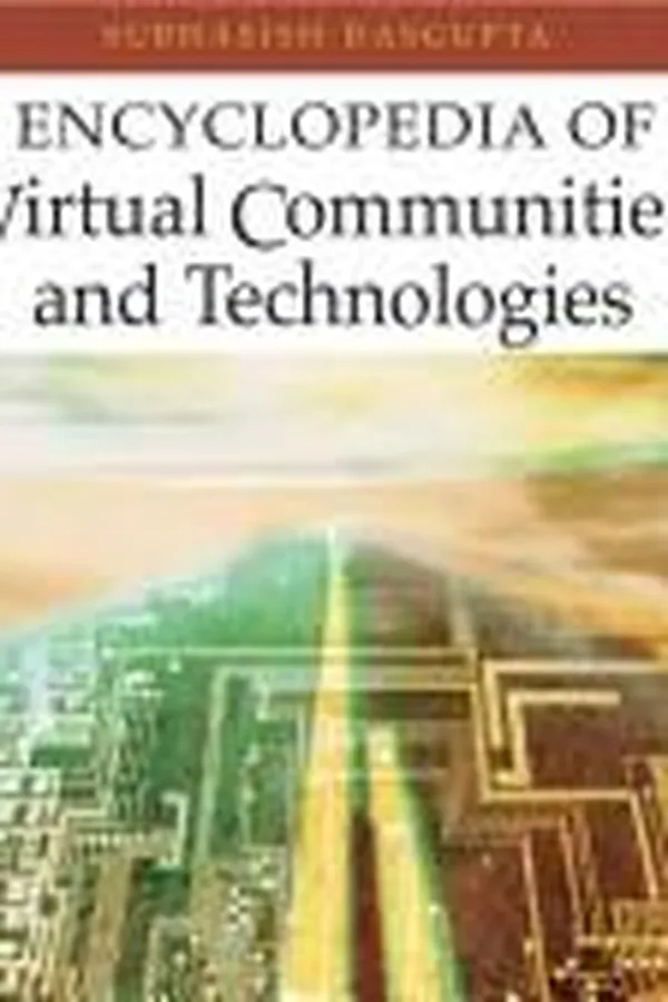 Capa de Encyclopedia of virtual communities and technologies