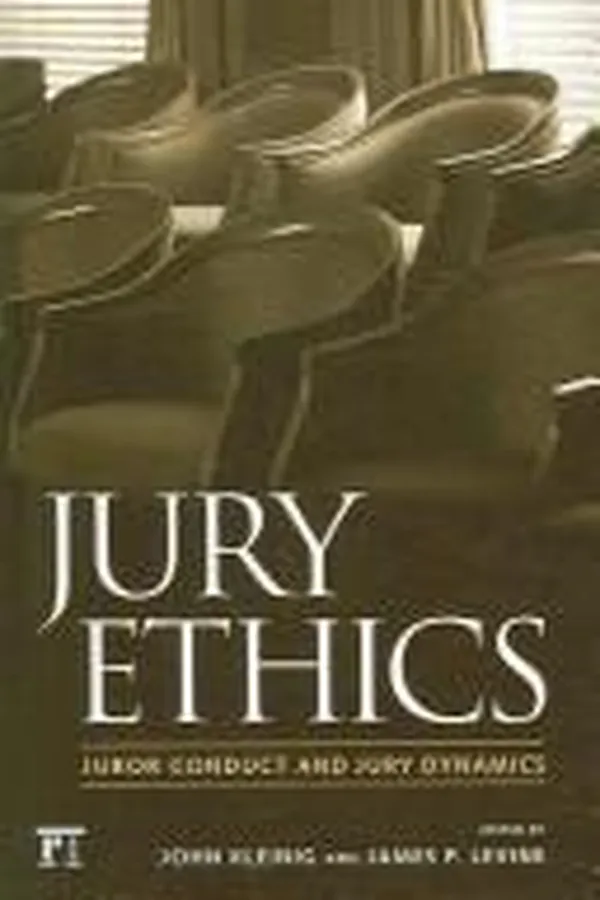 Cover of Jury ethics