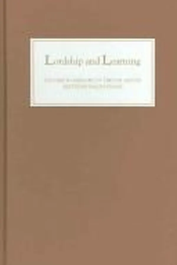 Capa de LORDSHIP AND LEARNING: STUDIES IN MEMORY OF TREVOR ASTON; ED. BY RALPH EVANS