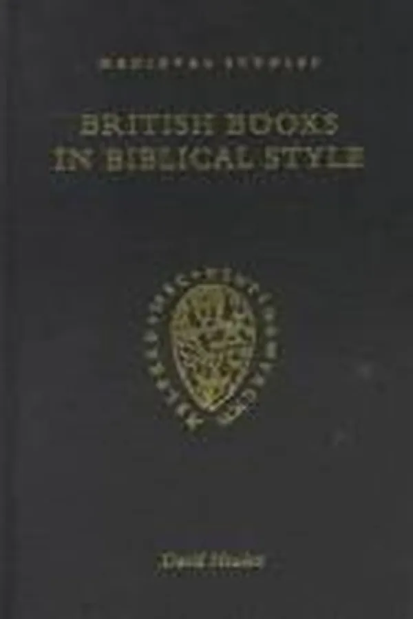 Capa de British books in biblical style