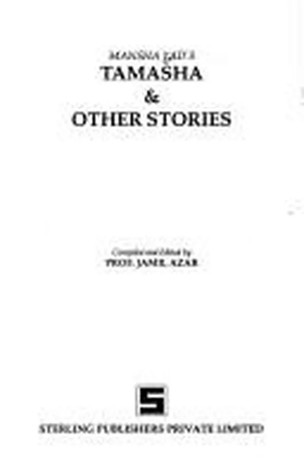 Capa de Mansha Yad's tamasha & other stories