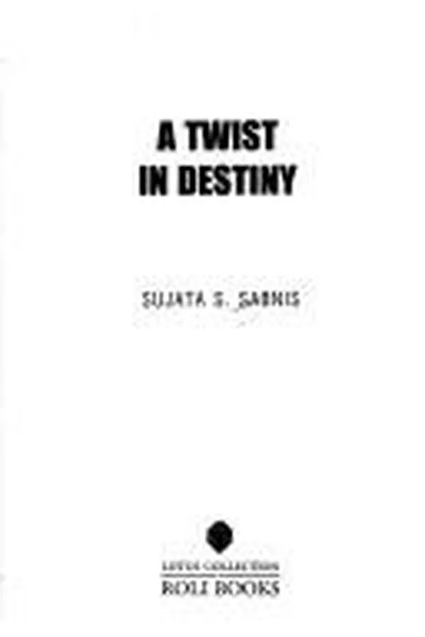 Capa de A twist in destiny