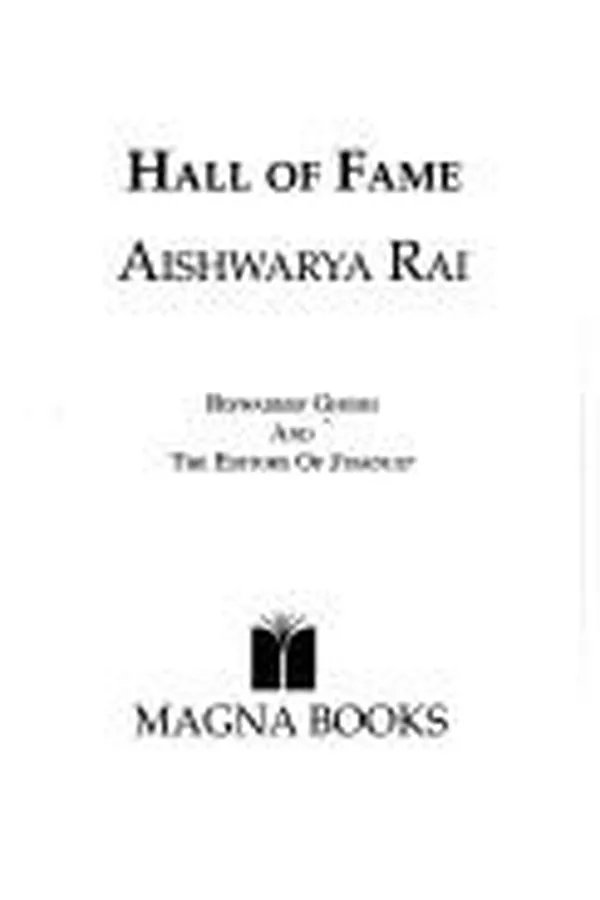 Capa de Hall of fame, Aishwarya Rai