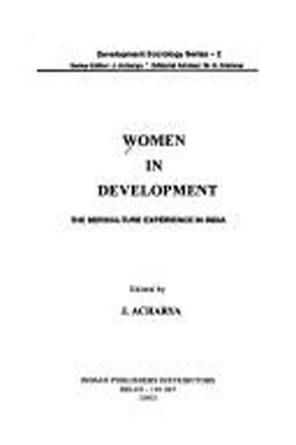 Capa de Women in development