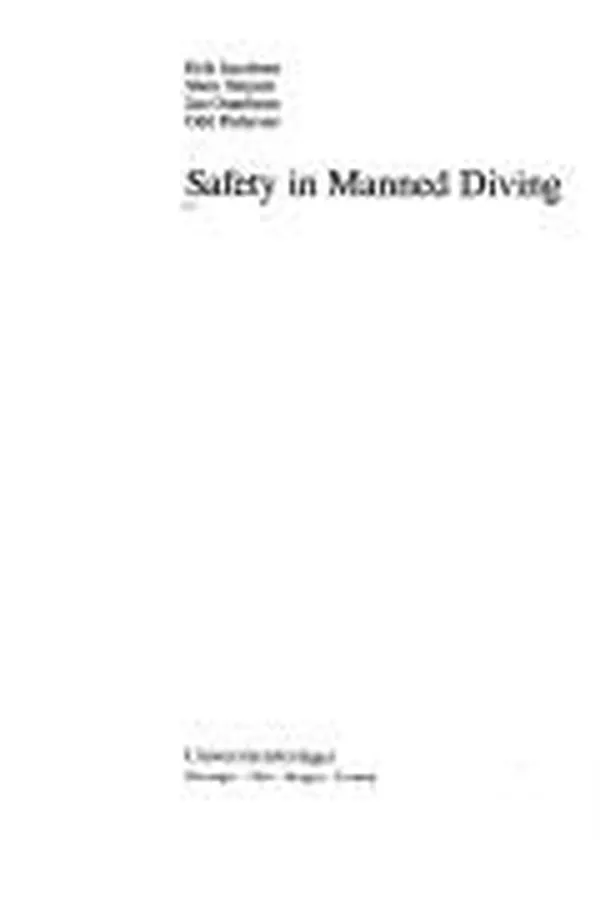 Capa de Safety in manned diving