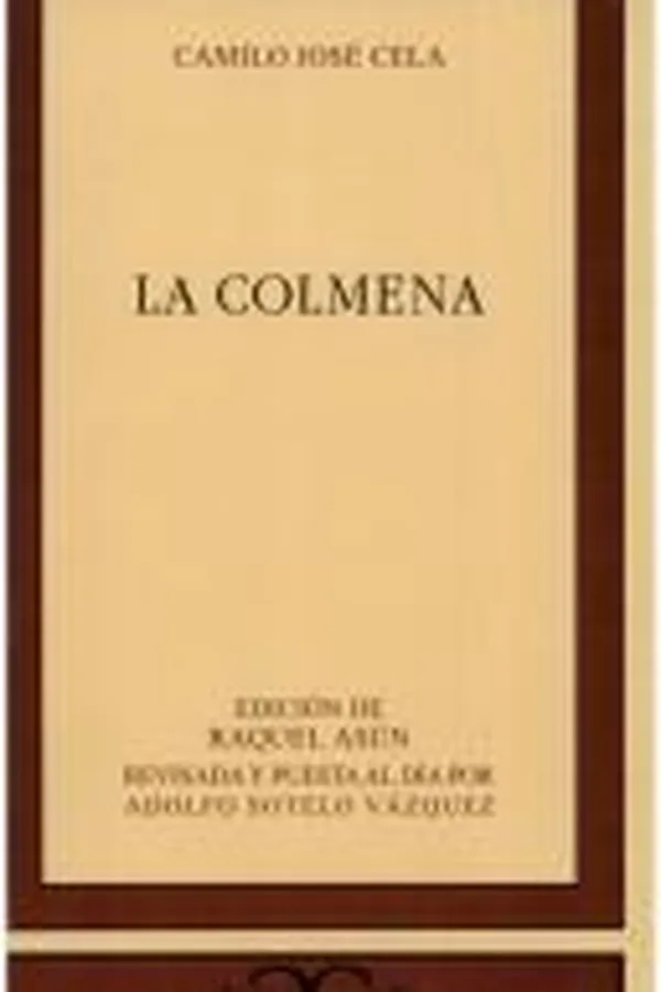 Capa de La colmena