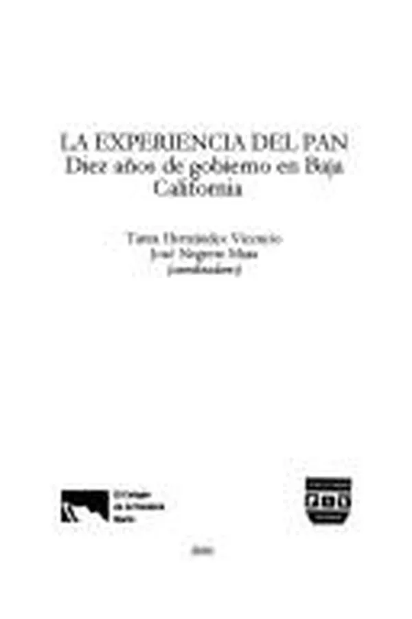 Capa de La experiencia del PAN