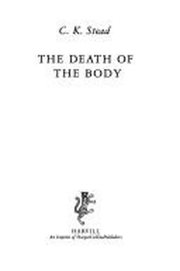 Capa de The Death of the Body