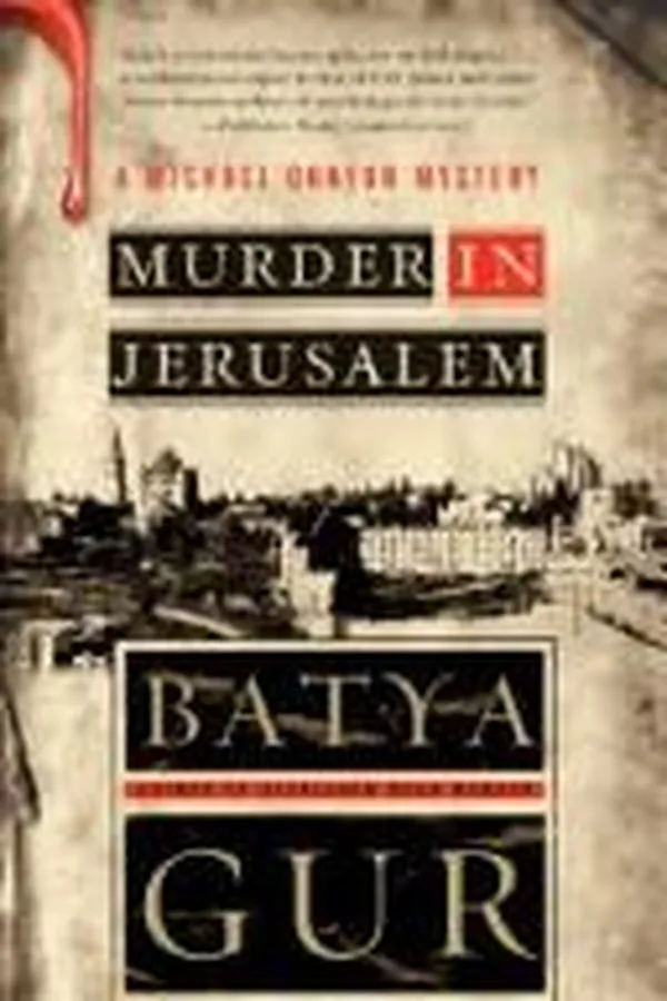 Capa de Murder in Jerusalem