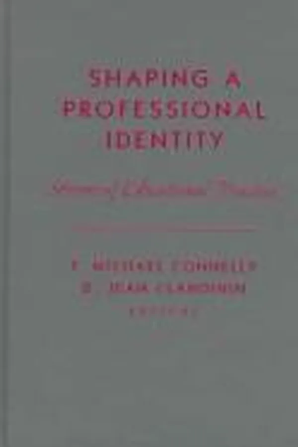 Capa de Shaping a professional identity