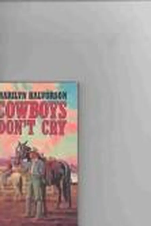 Capa de Cowboys don't cry