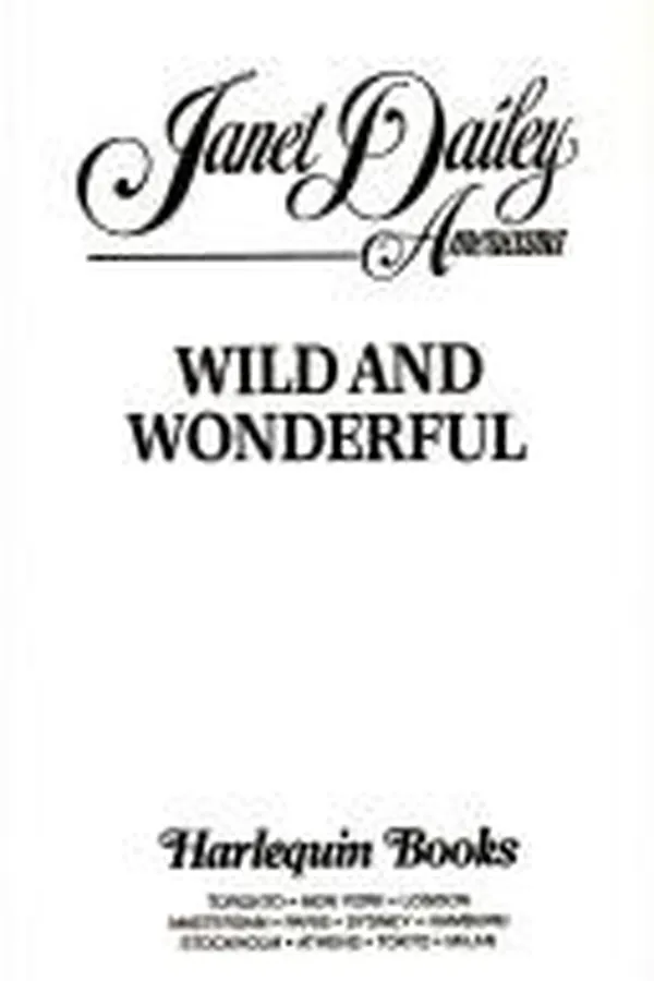 Capa de Wild and Wonderful (Janet Dailey Americana - West Virginia, Book 48)