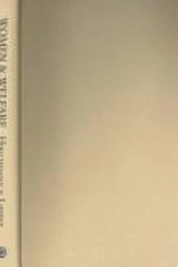 Cover of Women and welfare