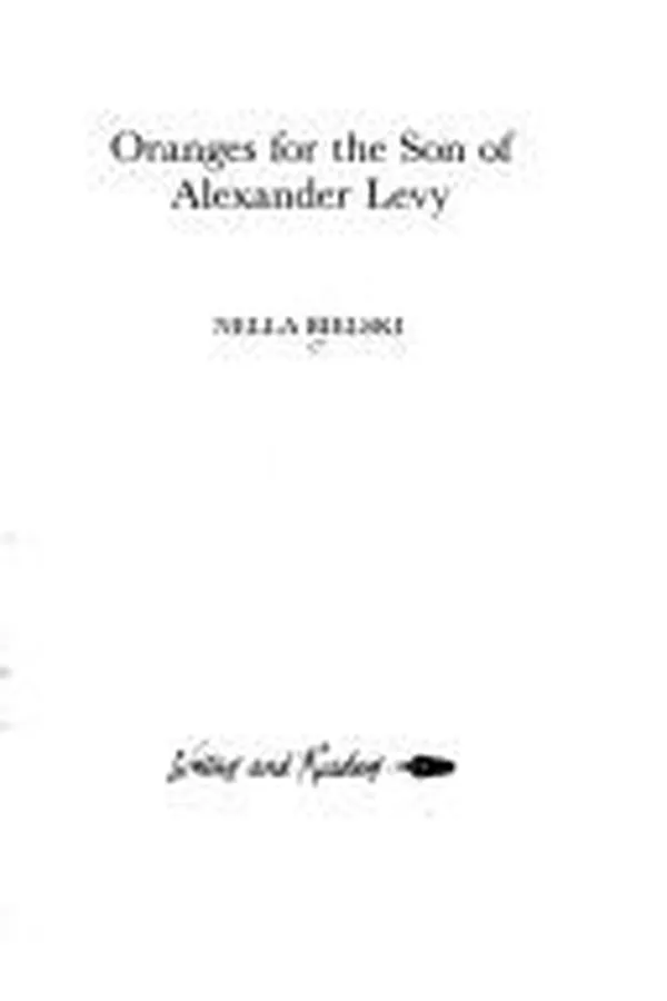 Capa de Oranges of the Son of Alexander Levy