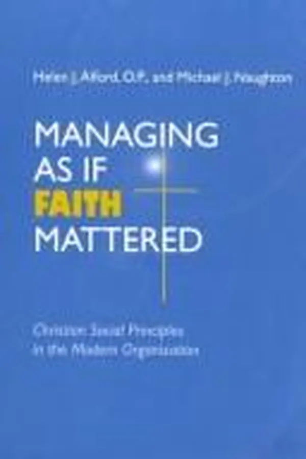 Capa de Managing as if faith mattered