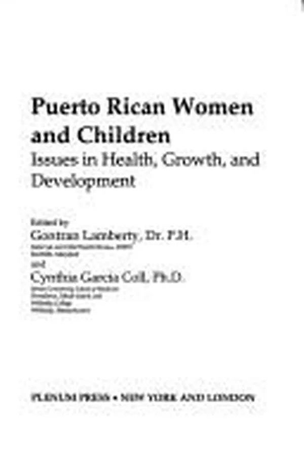 Capa de Puerto Rican women and children