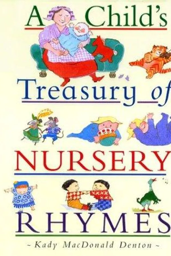 Capa de A child's treasury of nursery rhymes