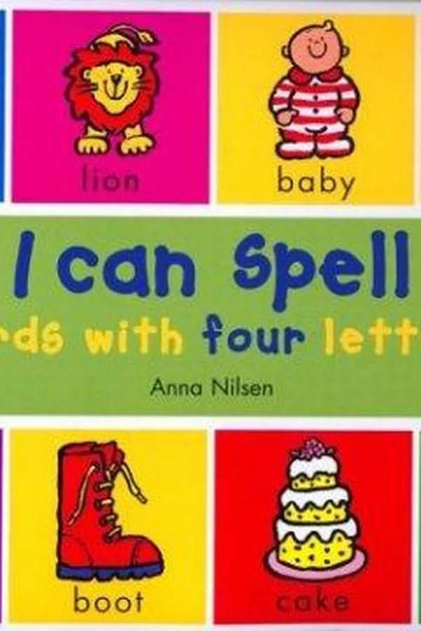Capa de I can spell--words with four letters