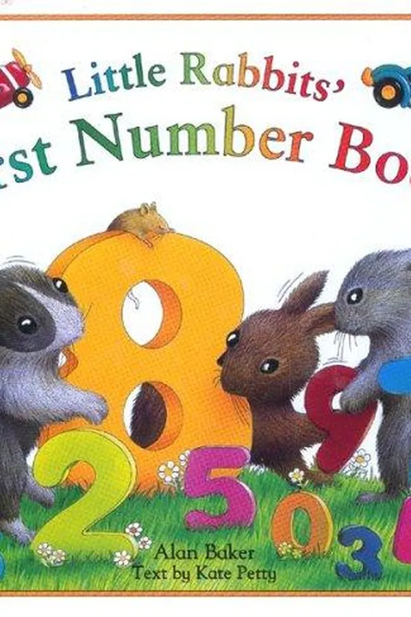 Capa de Little Rabbit's first number book