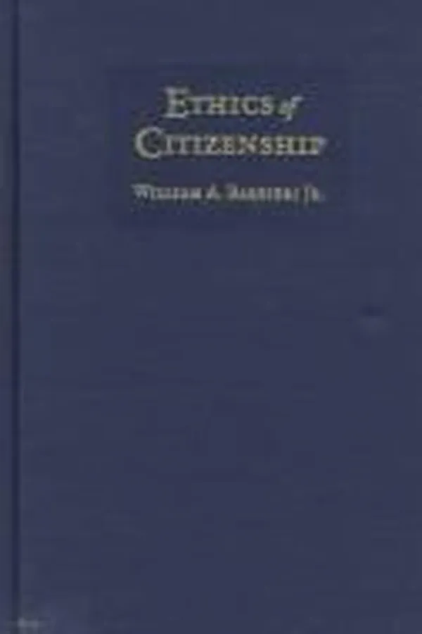 Capa de Ethics of citizenship