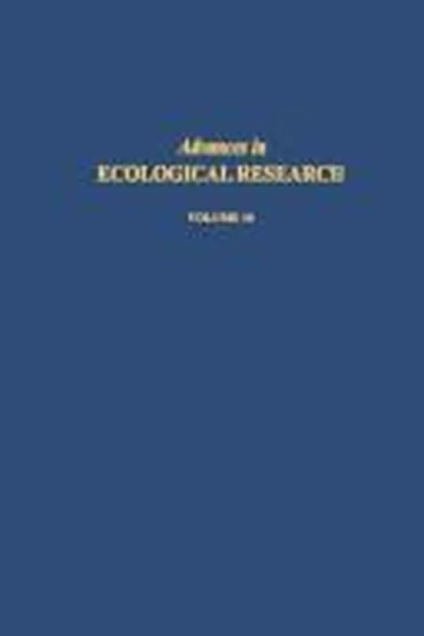 Capa de Advances in ecological research