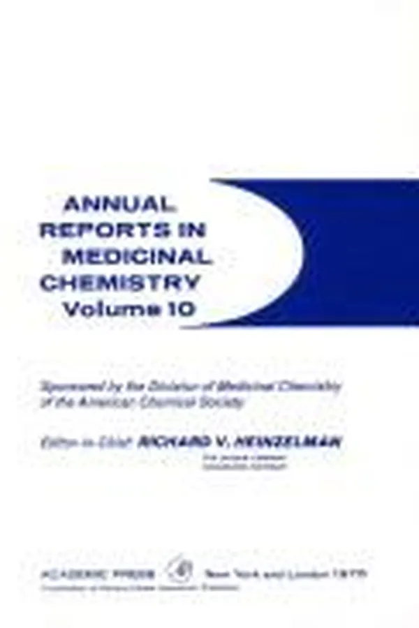 Capa de Annual reports in medicinal chemistry