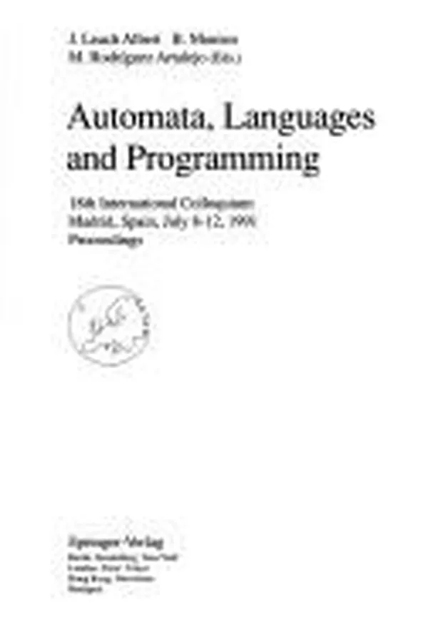 Capa de Automata, languages and programming