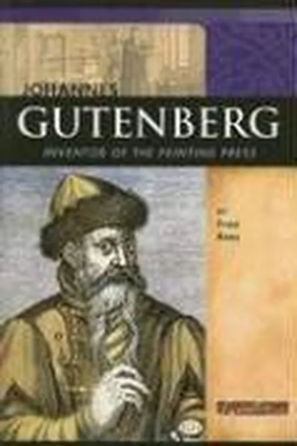 Capa de Johannes Gutenberg: Inventor of the Printing Press (Signature Lives: Renaissance Era)