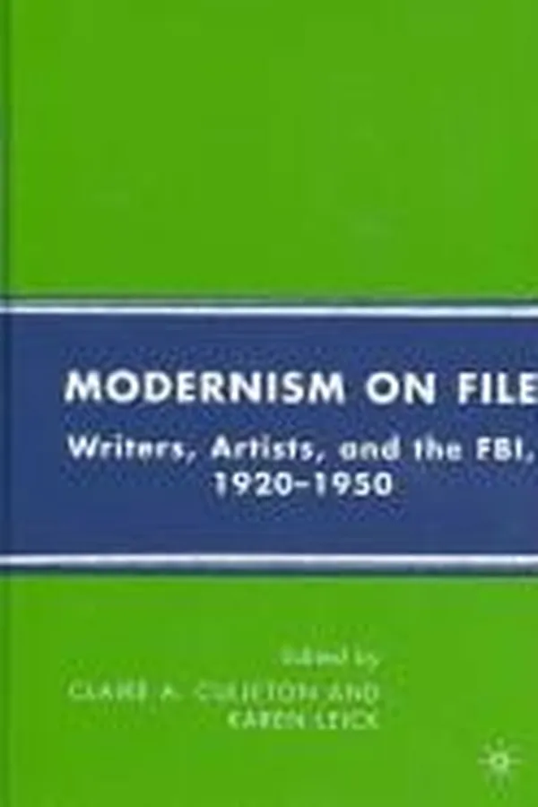 Cover of Modernism on file