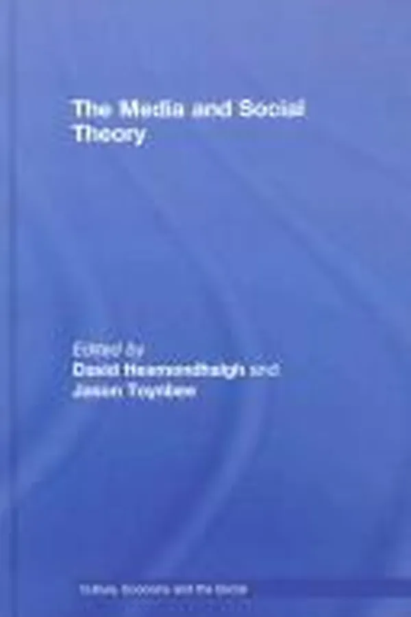 Capa de The Media and Social Theory (CRESC)