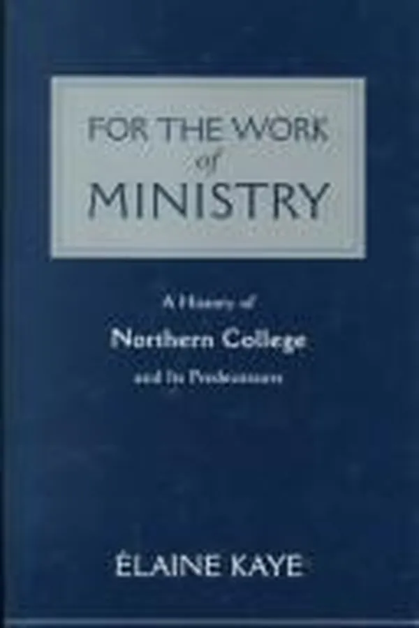 Capa de For the Work of Ministry
