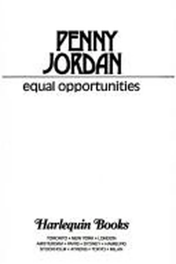 Capa de Equal Opportunities