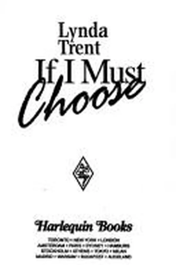 Capa de If I Must Choose