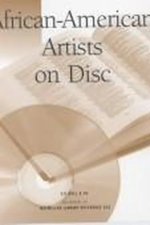 Capa de African American Artists on Disc