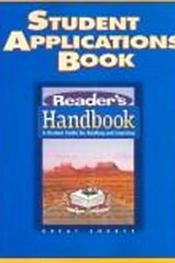 Capa de Reader's handbook
