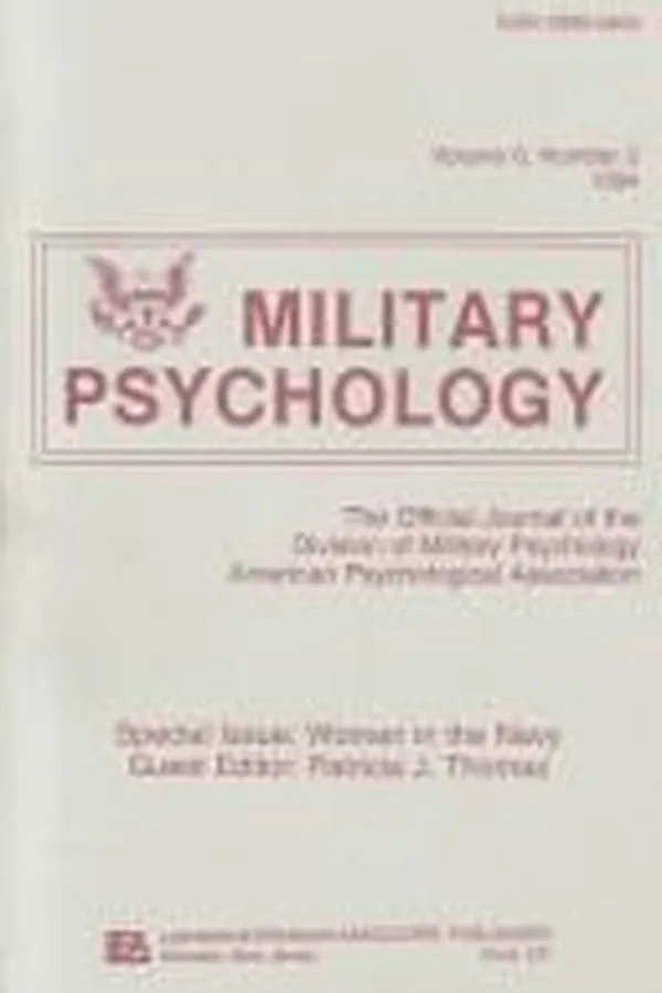 Cover of Military Psychology