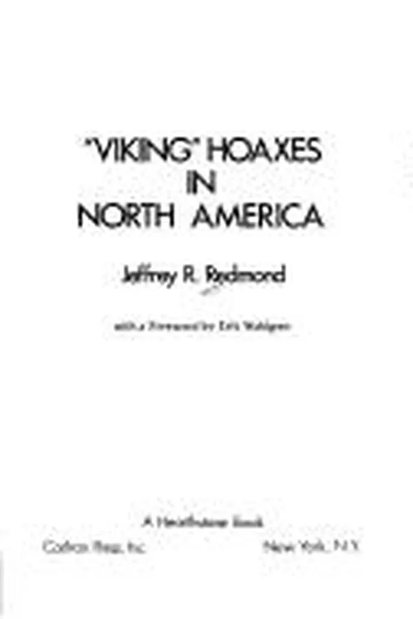 Capa de Viking hoaxes in North America