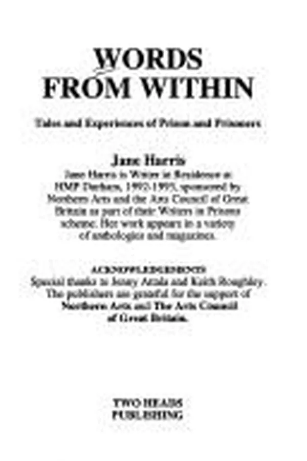 Cover of Words from Within