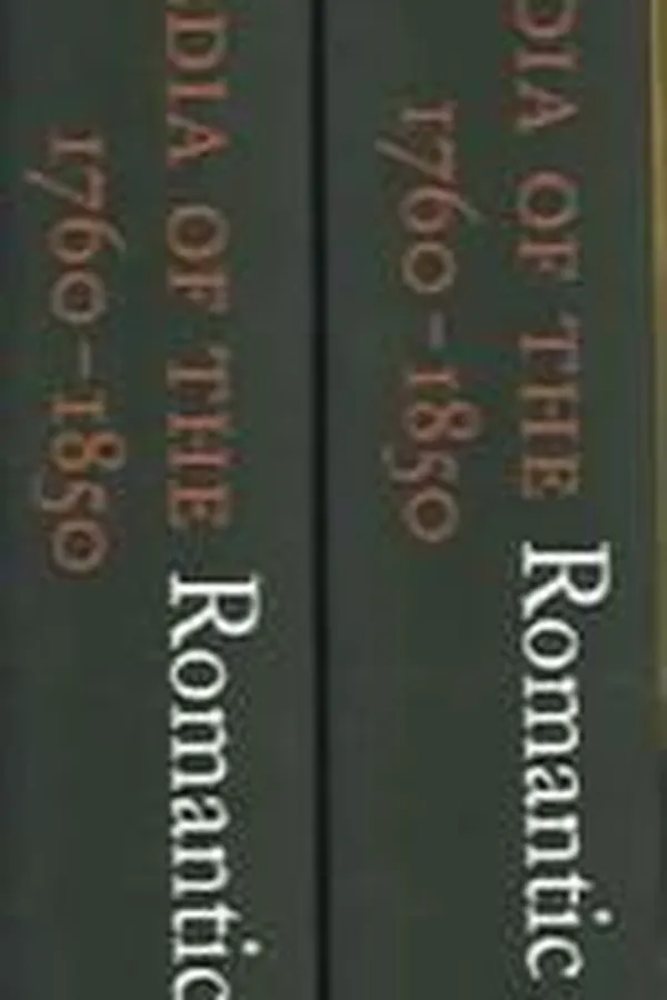 Capa de Encyclopedia of the romantic era, 1760-1850