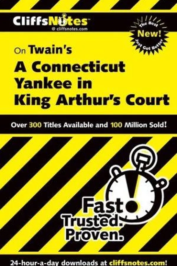 Capa de Twain's A Connecticut Yankee in King Arthur's Court